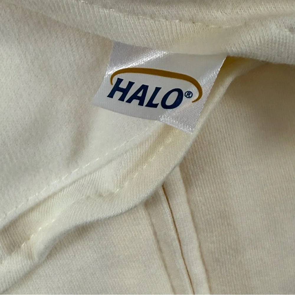 Halo White Baby Sleep Sack with Variety Logo New in Package‎
